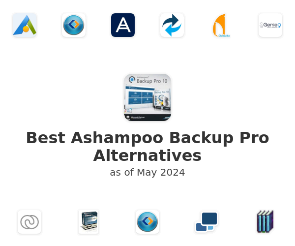 Best Ashampoo Backup Pro Alternatives