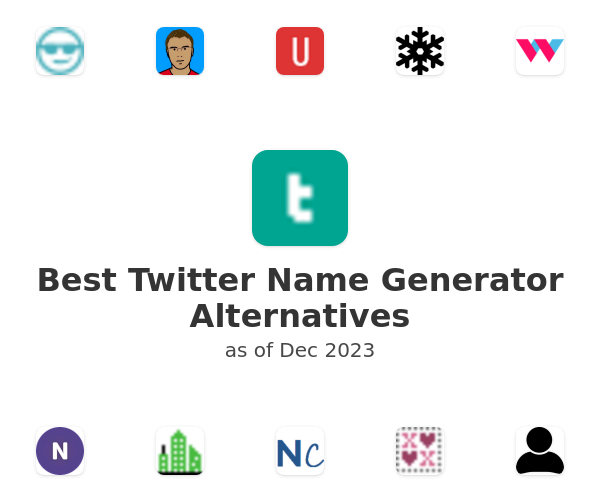 Best Twitter Name Generator Alternatives