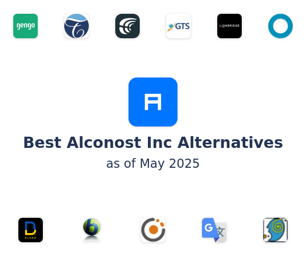 Best Alconost Inc Alternatives