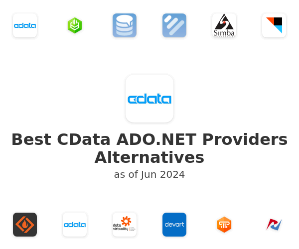 Best CData ADO.NET Providers Alternatives