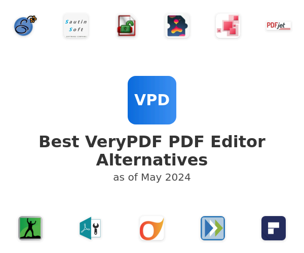 Best VeryPDF PDF Editor Alternatives