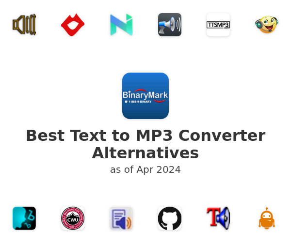 Best Text to MP3 Converter Alternatives