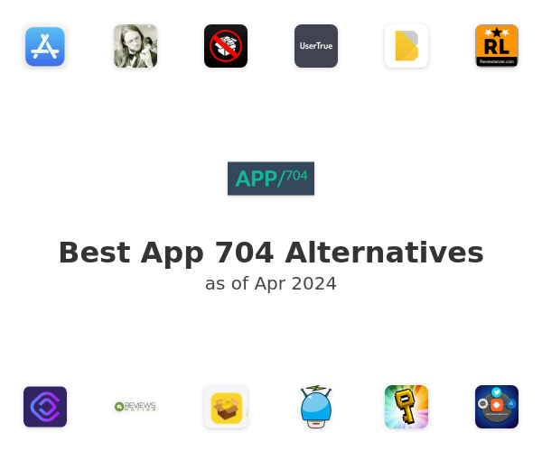 Best App 704 Alternatives