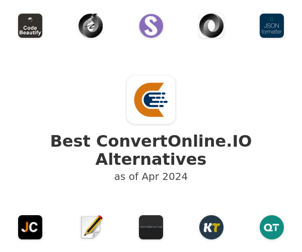 Best ConvertOnline.IO Alternatives