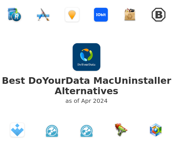 Best DoYourData MacUninstaller Alternatives