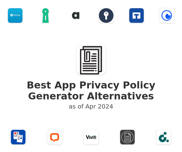 Best App Privacy Policy Generator Alternatives