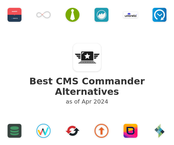 Best CMS Commander Alternatives