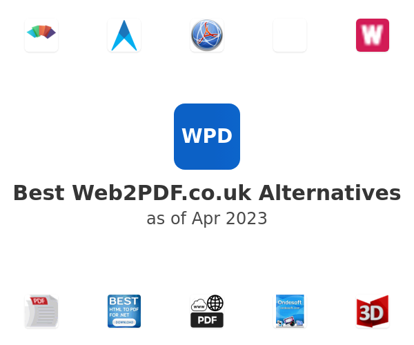 Best Web2PDF.co.uk Alternatives