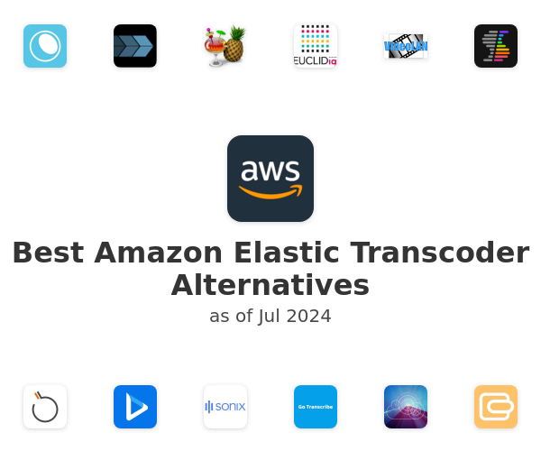 Best Amazon Elastic Transcoder Alternatives