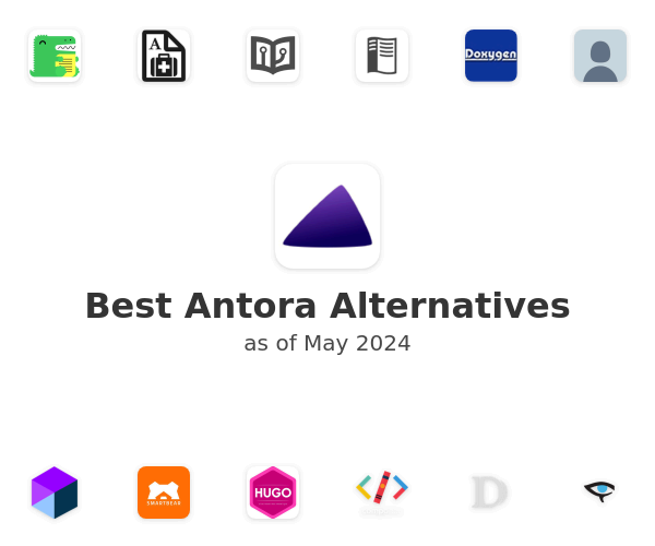 Best Antora Alternatives
