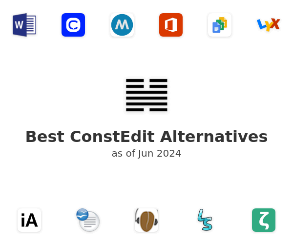 Best ConstEdit Alternatives