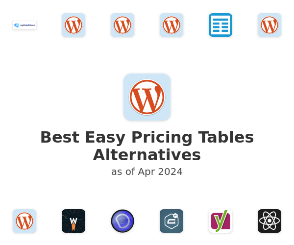 Best Easy Pricing Tables Alternatives