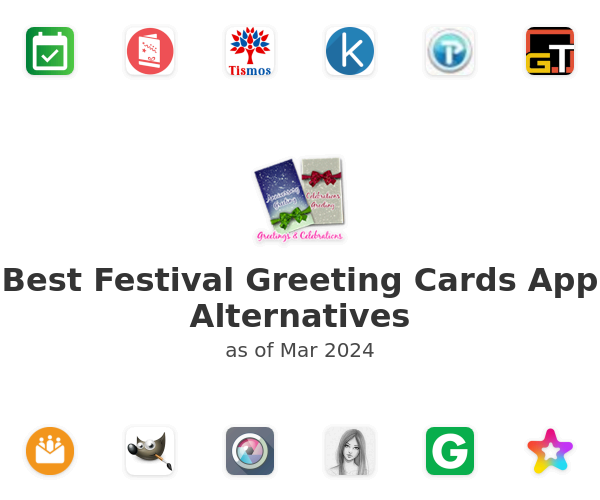 Best Festival Greeting Cards App Alternatives