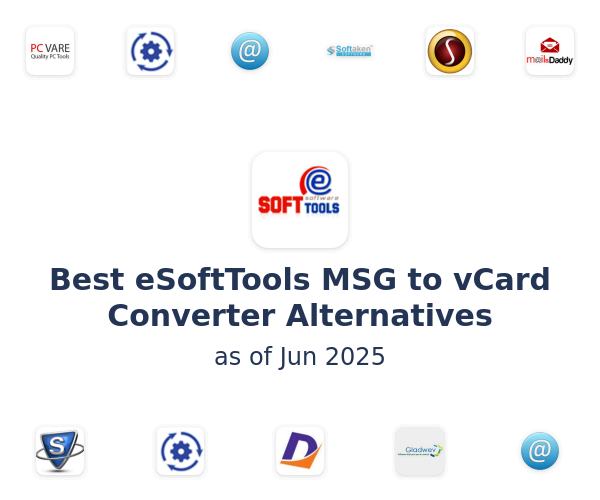 Best eSoftTools MSG to vCard Converter Alternatives