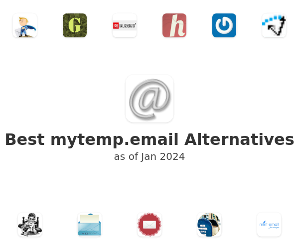 Best mytemp.email Alternatives