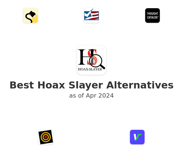 Best Hoax Slayer Alternatives