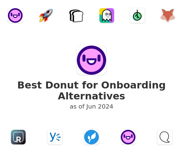 Best Donut for Onboarding Alternatives