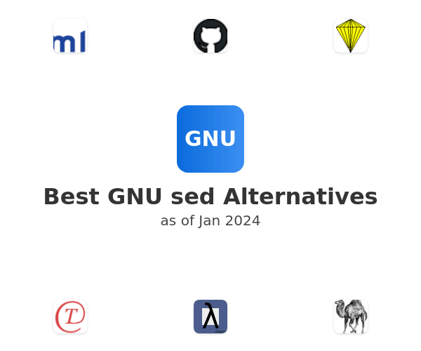 Best GNU sed Alternatives
