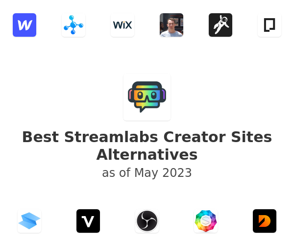 Best Streamlabs Creator Sites Alternatives