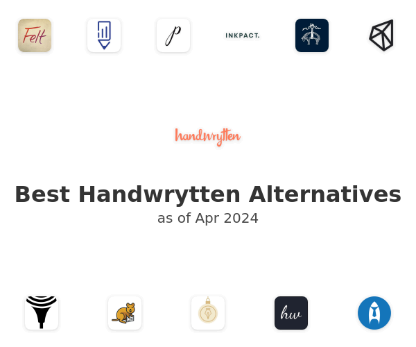 Best Handwrytten Alternatives