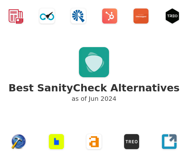 Best SanityCheck Alternatives