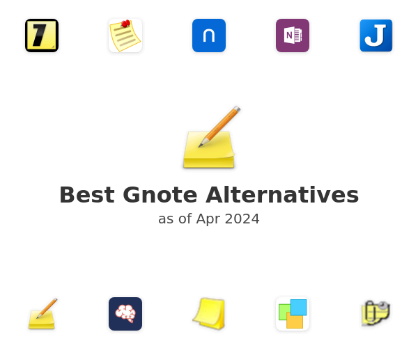 Best Gnote Alternatives