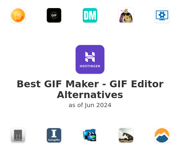 Best GIF Maker - GIF Editor Alternatives