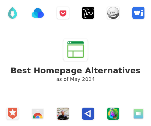 Best Homepage Alternatives