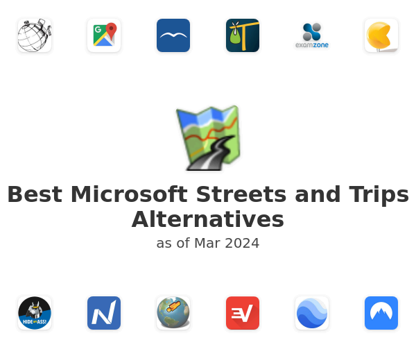 Best Microsoft Streets and Trips Alternatives