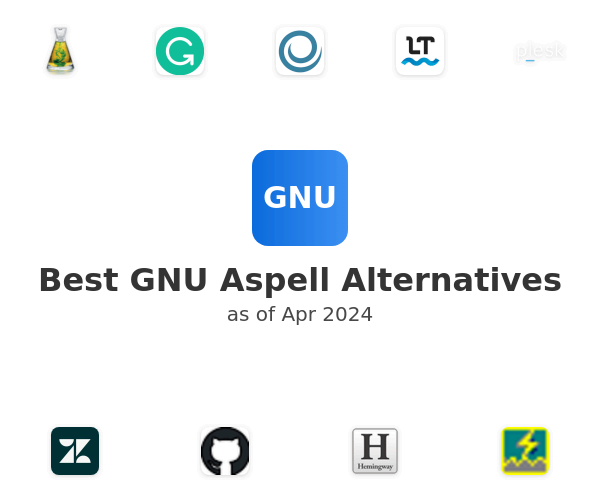 Best GNU Aspell Alternatives