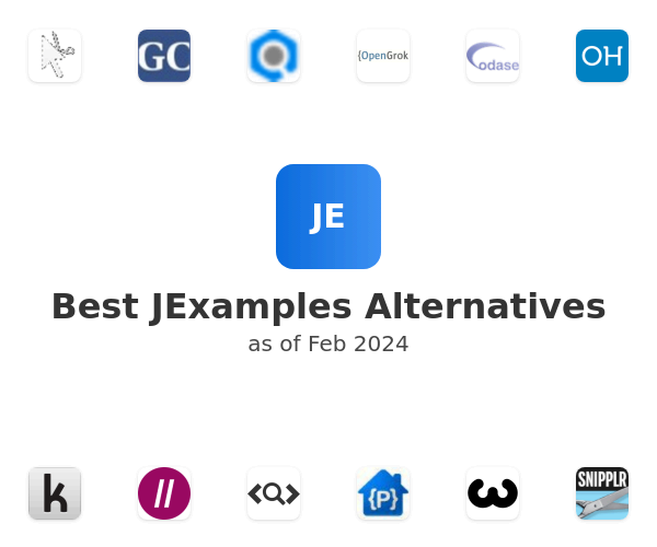 Best JExamples Alternatives