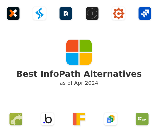Best InfoPath Alternatives