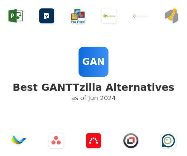 Best GANTTzilla Alternatives