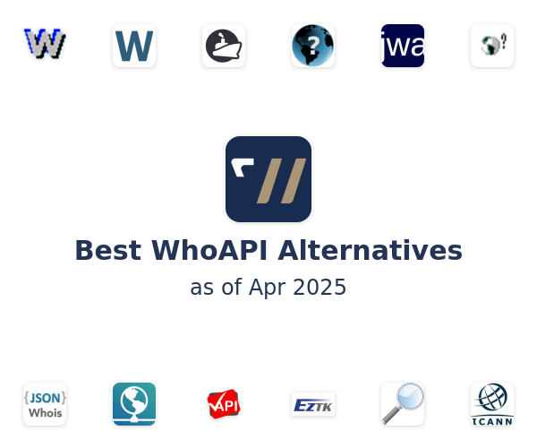 Best WhoAPI Alternatives
