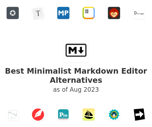 Best Minimalist Markdown Editor Alternatives