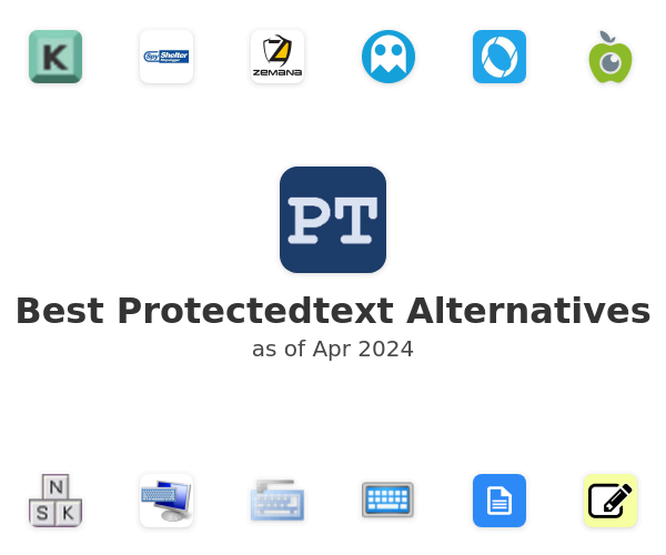 Best Protectedtext Alternatives
