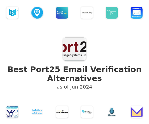 Best Port25 Email Verification Alternatives