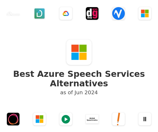 Best Azure Speech Services Alternatives