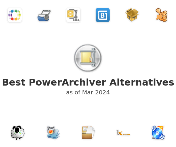 Best PowerArchiver Alternatives
