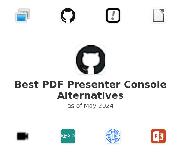 Best PDF Presenter Console Alternatives
