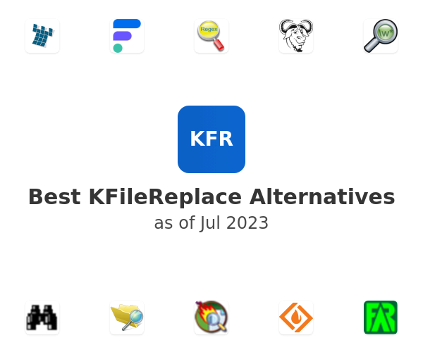 Best KFileReplace Alternatives