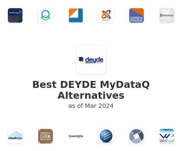 Best DEYDE MyDataQ Alternatives