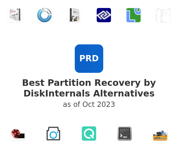 Best Partition Recovery by DiskInternals Alternatives