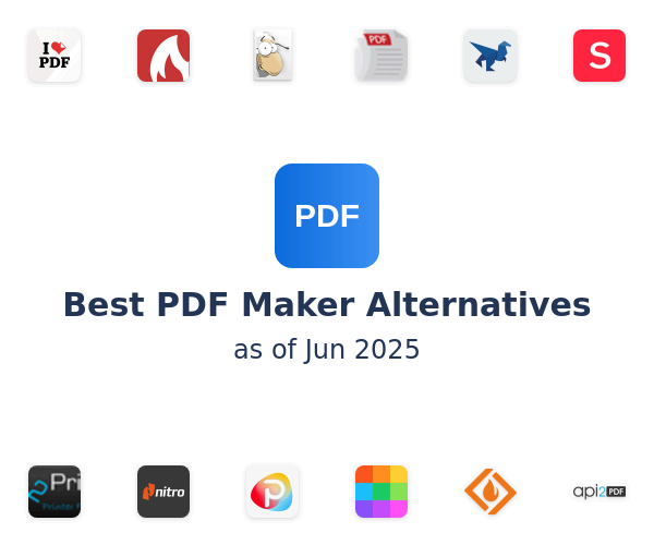 Best PDF Maker Alternatives
