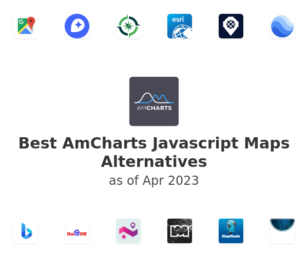 Best AmCharts Javascript Maps Alternatives
