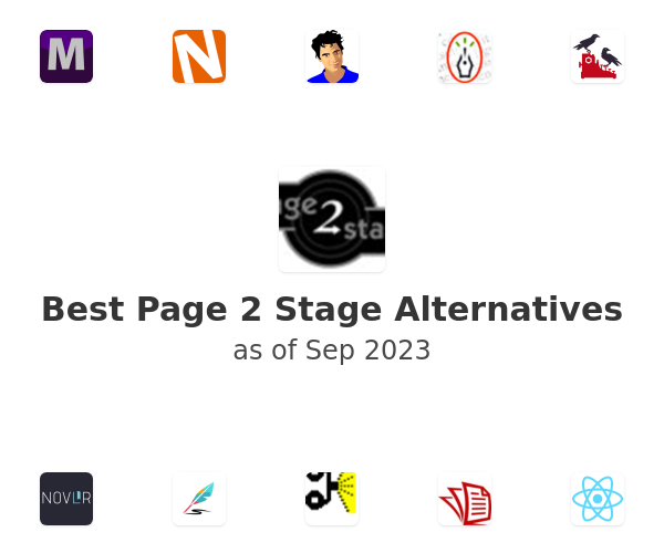 Best Page 2 Stage Alternatives