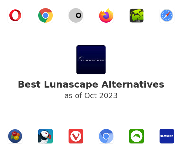 Best Lunascape Alternatives