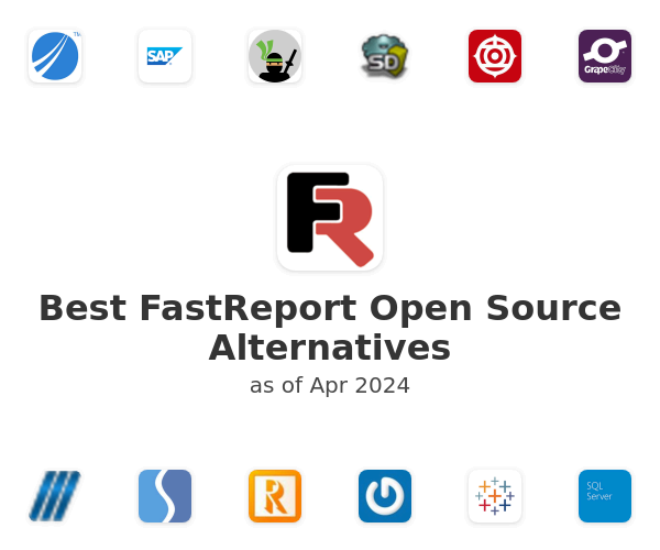Best FastReport Open Source Alternatives