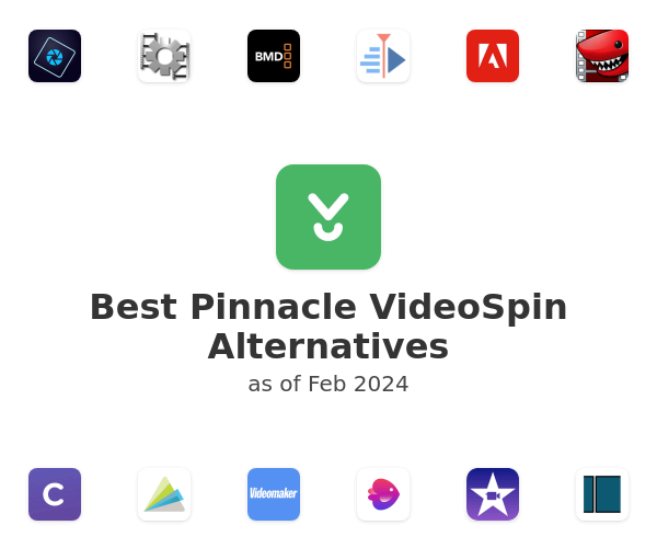 Best Pinnacle VideoSpin Alternatives