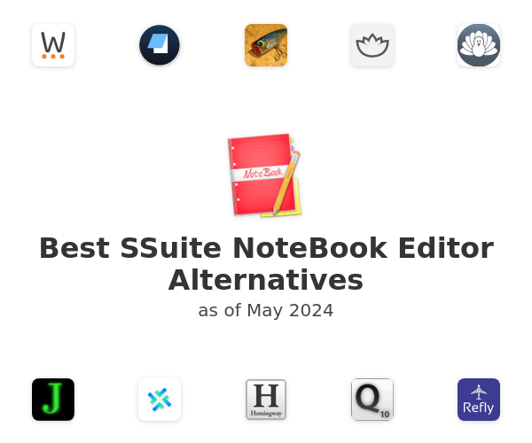 Best SSuite NoteBook Editor Alternatives